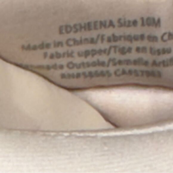 Open Edit Edsheena Nude Sandal Size 10M - Picture 12 of 13